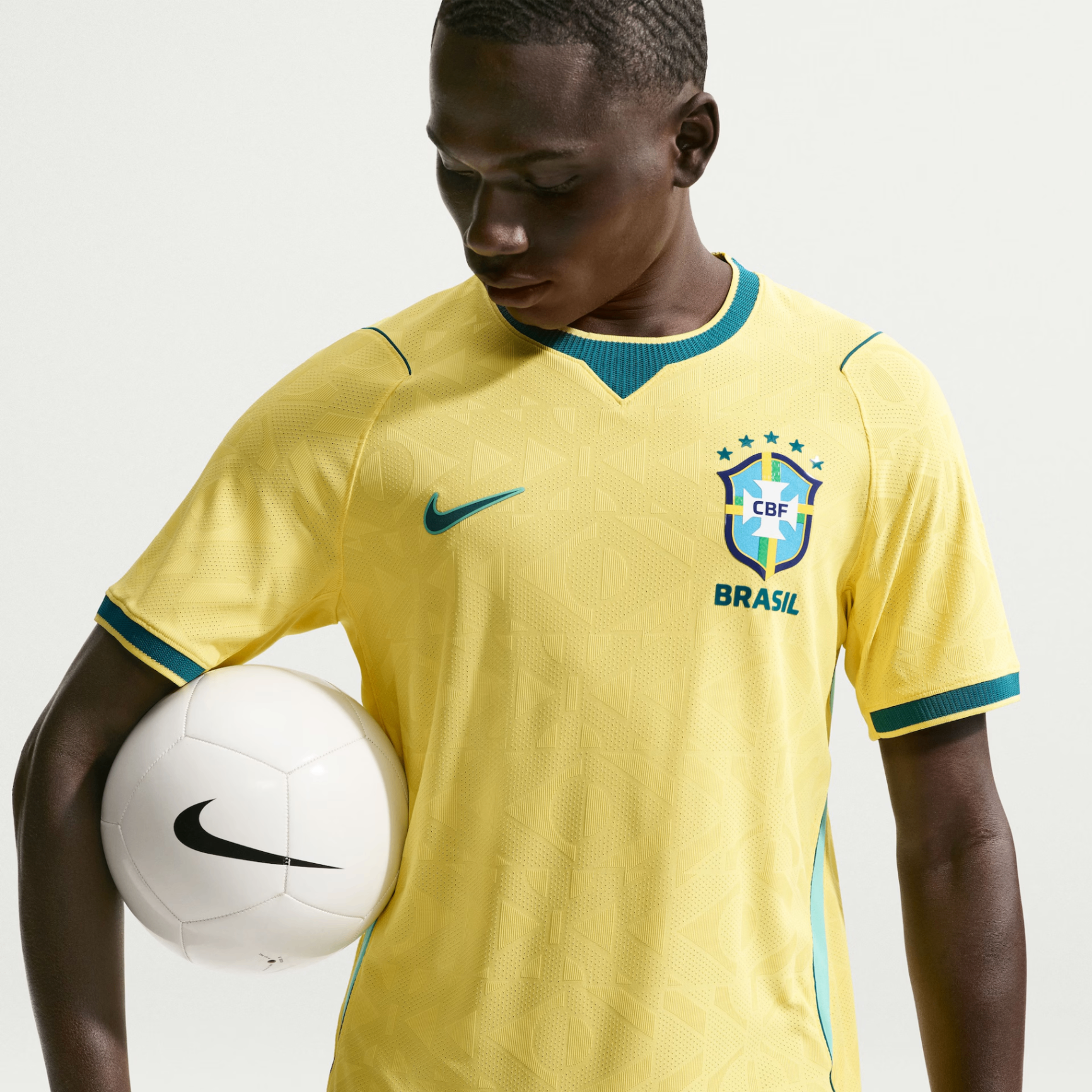 Camisa amarela oficial da Seleção Brasileira